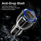 Quick Charge 3.0 Car Charger – High-Speed Universal Phone Charger