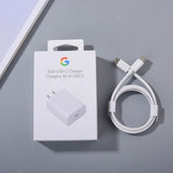 Google Pixel 30W USB-C Fast Charger – PD Adapter for Pixel 7/7a/8/8 Pro/6 Series & All Type-C Devices