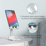 Desktop Mobile Stand – Adjustable Phone Holder for Desk & Table