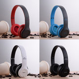 P47 Wireless Bluetooth Headphones – Stereo Sound, Foldable Headset with Mic