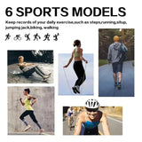 7-Strap Smart Watch – Bluetooth Calling, Fitness Tracker, Multiple Strap Combo