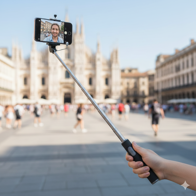 Bluetooth Selfie Stick Tripod – Extendable, Stable & Perfect for Vlogging