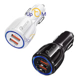 Quick Charge 3.0 Car Charger – High-Speed Universal Phone Charger