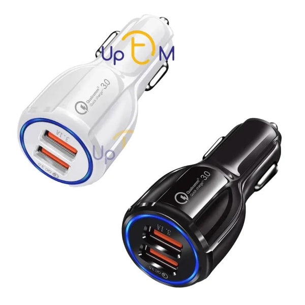 Quick Charge 3.0 Car Charger – High-Speed Universal Phone Charger