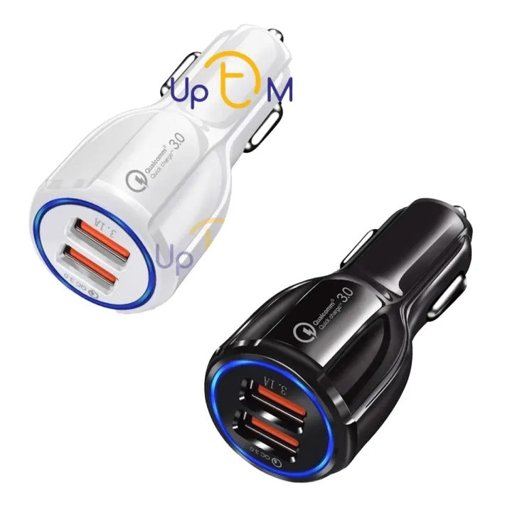 Quick Charge 3.0 Car Charger – High-Speed Universal Phone Charger