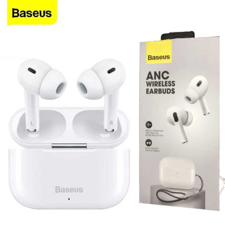 Baseus TWS Earphones – Smart Touch Control, Noise Reduction Mic & Long Battery
