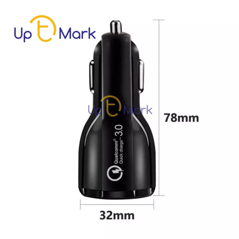 Quick Charge 3.0 Car Charger – High-Speed Universal Phone Charger