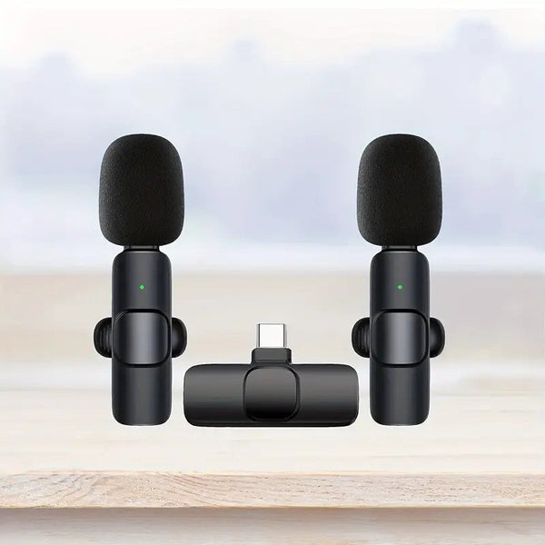 K9 Wireless Microphone for iPhone & Android – Noise Reduction Mic for Vlogging, Interviews & TikTok