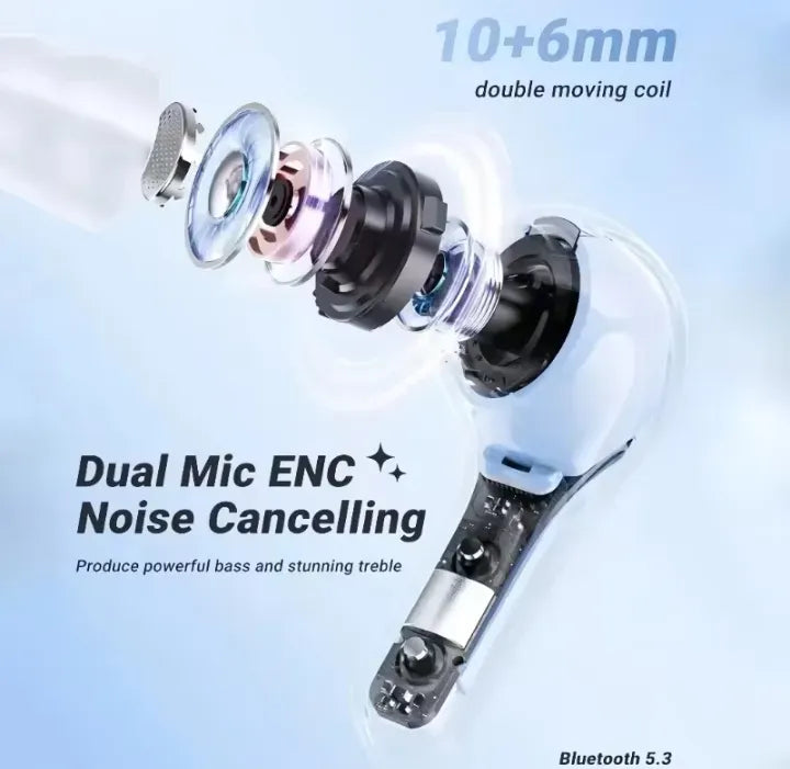 Air 39 Wireless Earphones – Premium Sound, Stylish Design for Android & iOS