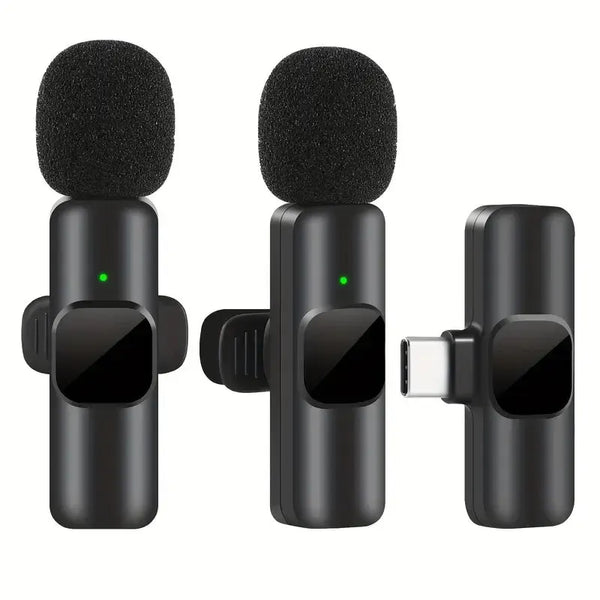 K9 Wireless Microphone for iPhone & Android – Noise Reduction Mic for Vlogging, Interviews & TikTok