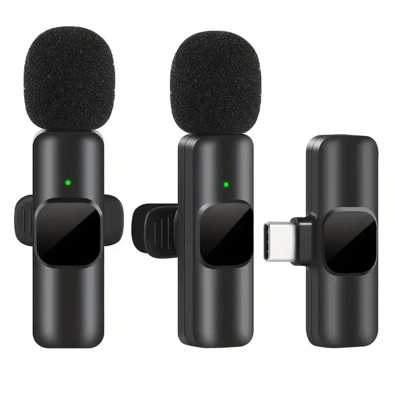 K9 Wireless Microphone for iPhone & Android – Noise Reduction Mic for Vlogging, Interviews & TikTok