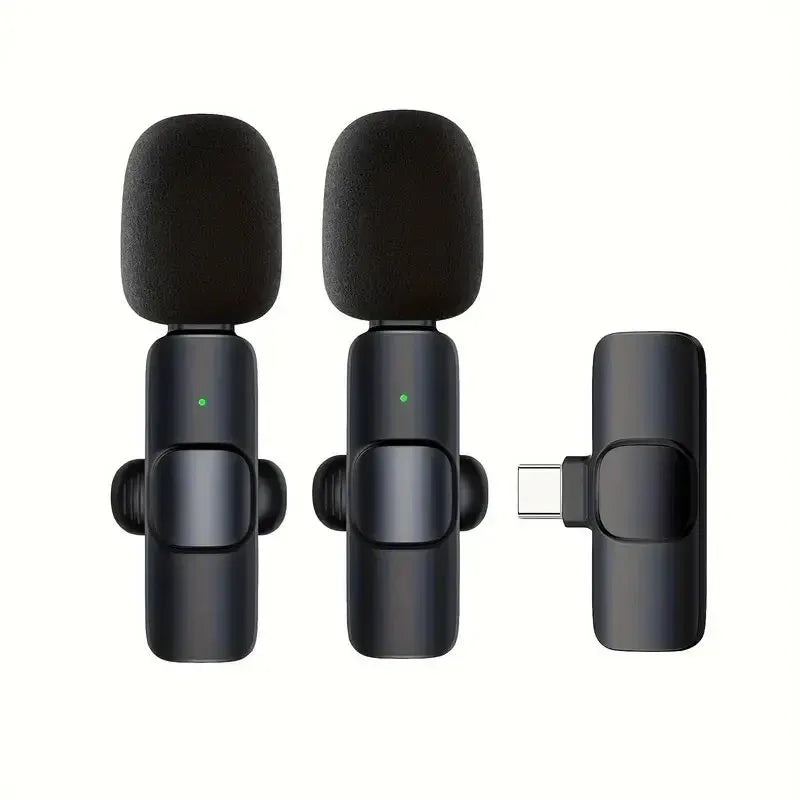 K9 Wireless Microphone for iPhone & Android – Noise Reduction Mic for Vlogging, Interviews & TikTok