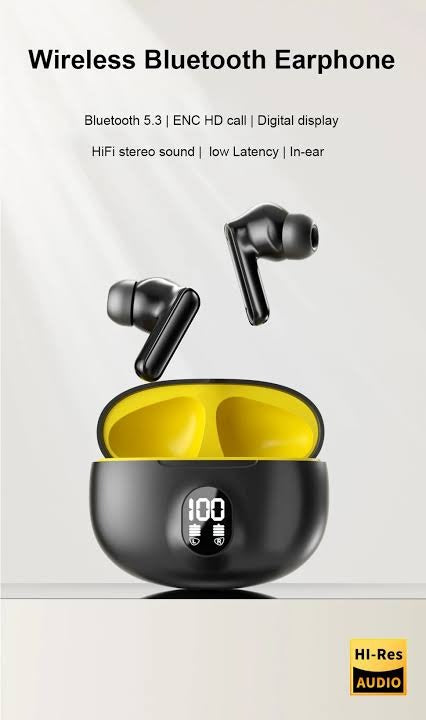 Stereo Buds Wireless Bluetooth Earbuds – HD Sound & Deep Bass