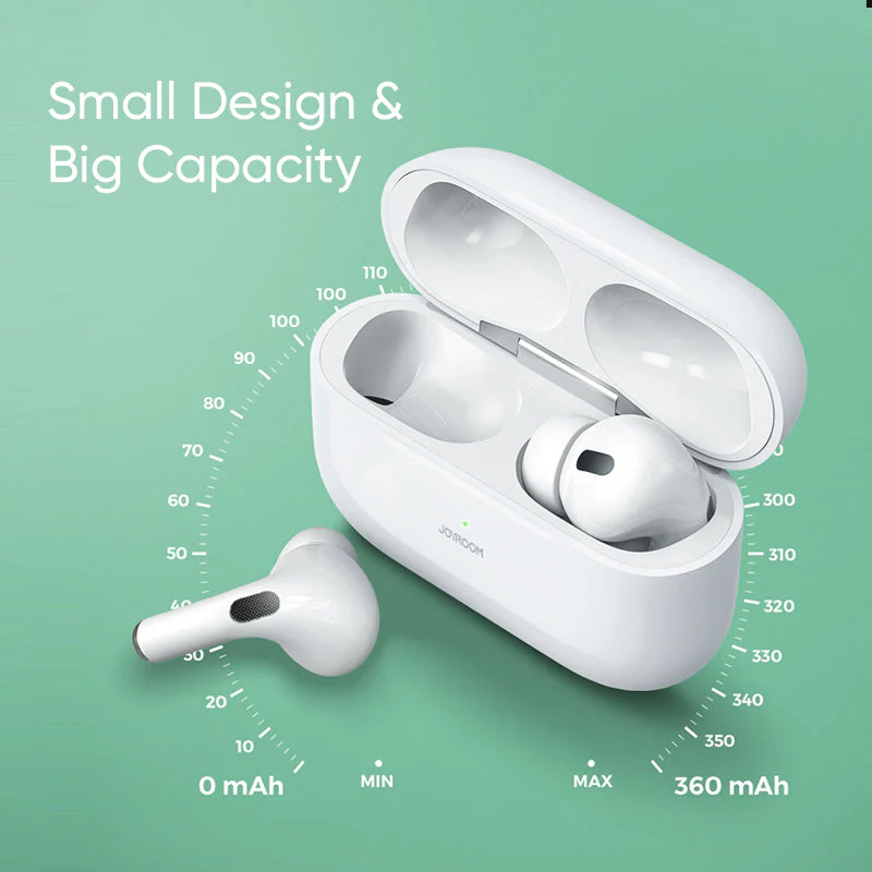 Joyroom True Wireless Airbuds – Noise Reduction, Long Battery, Premium Design