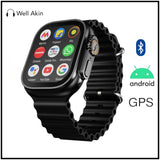 7-Strap Smart Watch – Bluetooth Calling, Fitness Tracker, Multiple Strap Combo