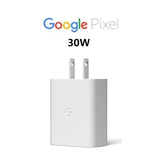 Google Pixel 30W USB-C Fast Charger – PD Adapter for Pixel 7/7a/8/8 Pro/6 Series & All Type-C Devices