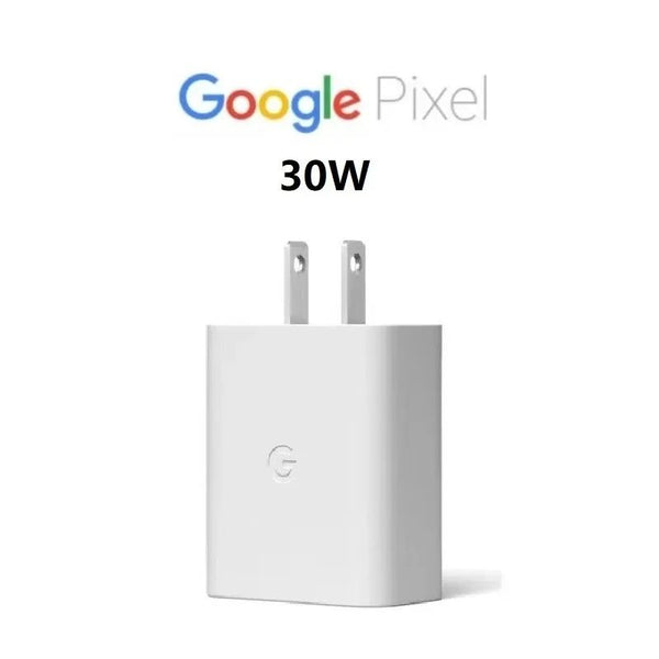 Google Pixel 30W USB-C Fast Charger – PD Adapter for Pixel 7/7a/8/8 Pro/6 Series & All Type-C Devices