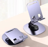Metal Desktop Mobile Stand – Strong, Sleek & Stable Phone Holder
