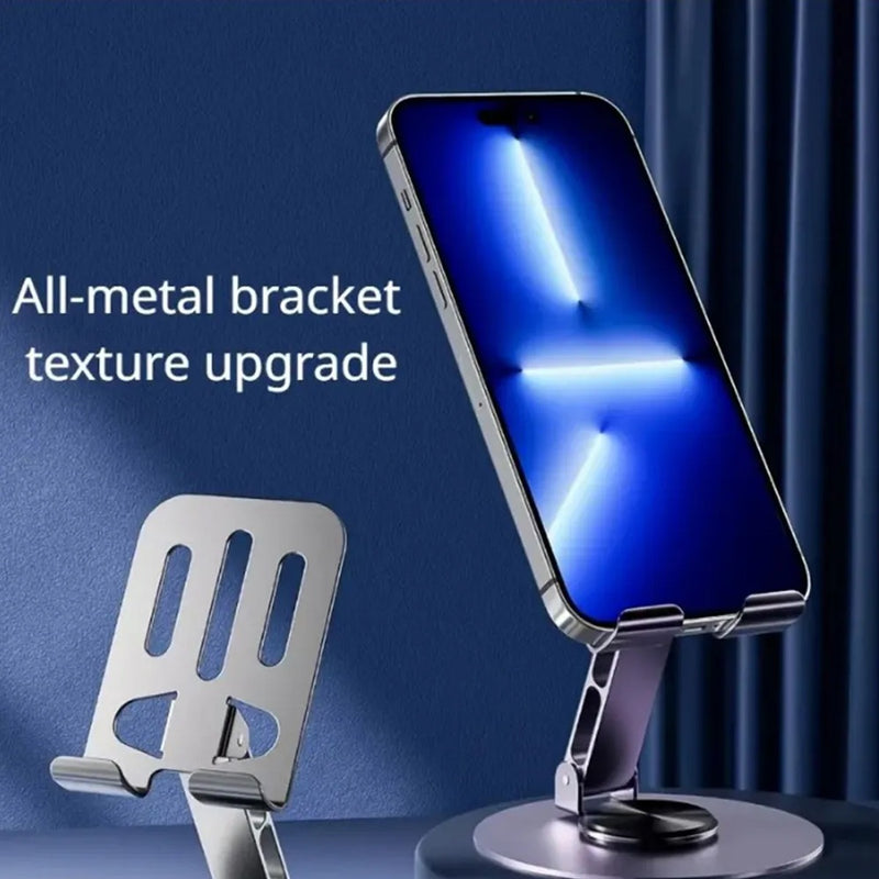 Metal Desktop Mobile Stand – Strong, Sleek & Stable Phone Holder